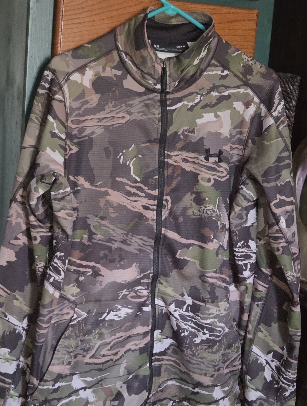 Under Armour Men's Full-Zip Camo Jacket - Green/Brown